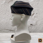 Yoruba Aso Oke Fila: African Men's Traditional Gobi Cap