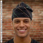 Yoruba Aso Oke Fila: African Men's Traditional Gobi Cap