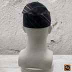 Yoruba Aso Oke Fila: African Men's Traditional Gobi Cap