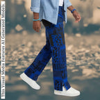 Men's Ankara Patchwork Trousers: African Print Festival Pants