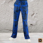 Men's Ankara Patchwork Trousers: African Print Festival Pants