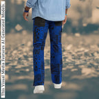 Men's Ankara Patchwork Trousers: African Print Festival Pants