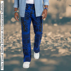 Men's Ankara Patchwork Trousers: African Print Festival Pants