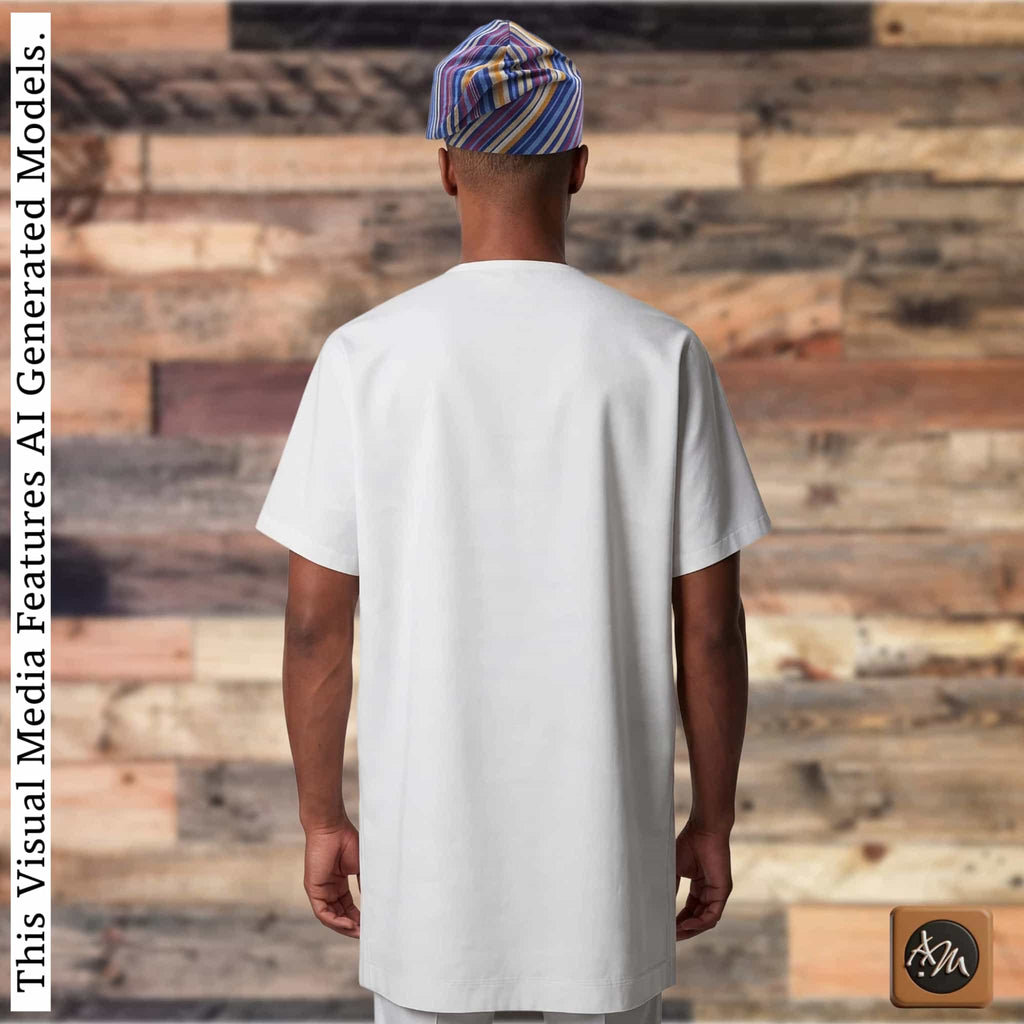 Yoruba Aso Oke Fila: African Men's Traditional Gobi Cap