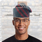 Knitted Yoruba Aso Oke Fila