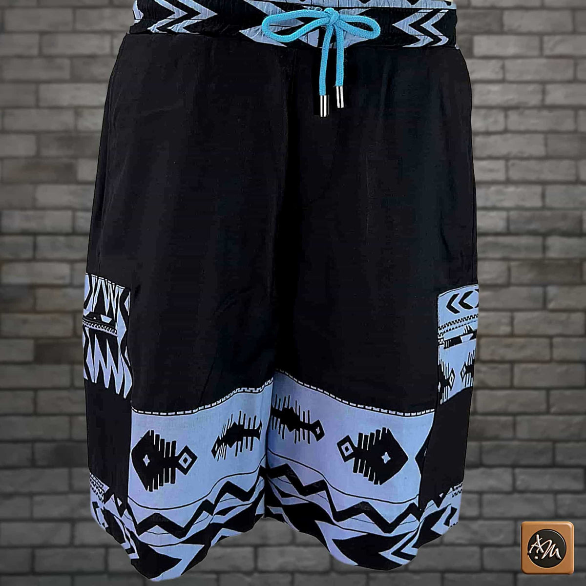 African Ankara Print Men's Shorts