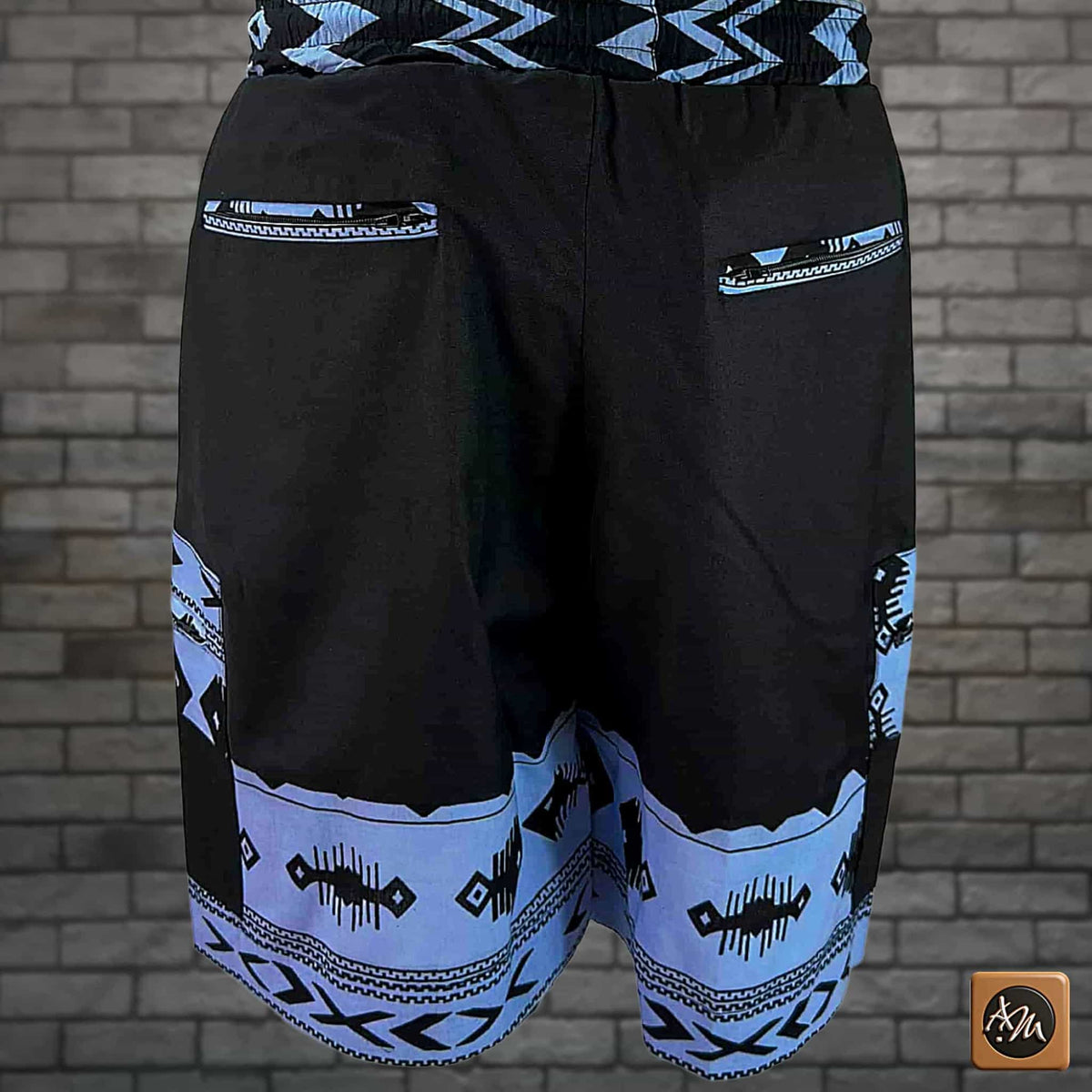 African Ankara Print Men's Shorts