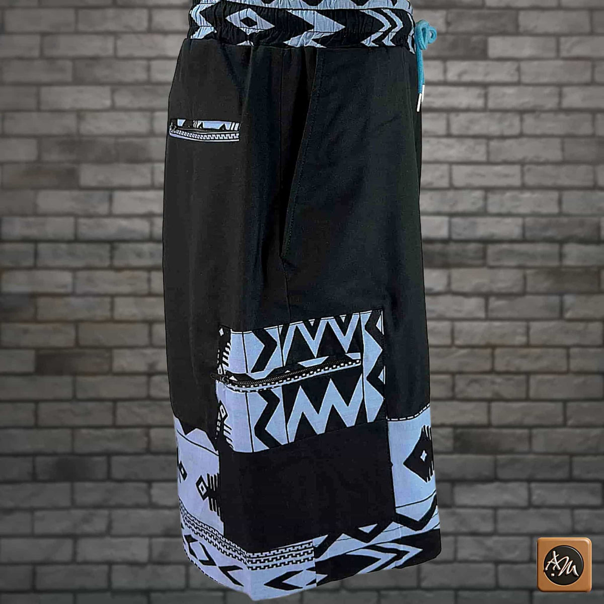African Ankara Print Men's Shorts