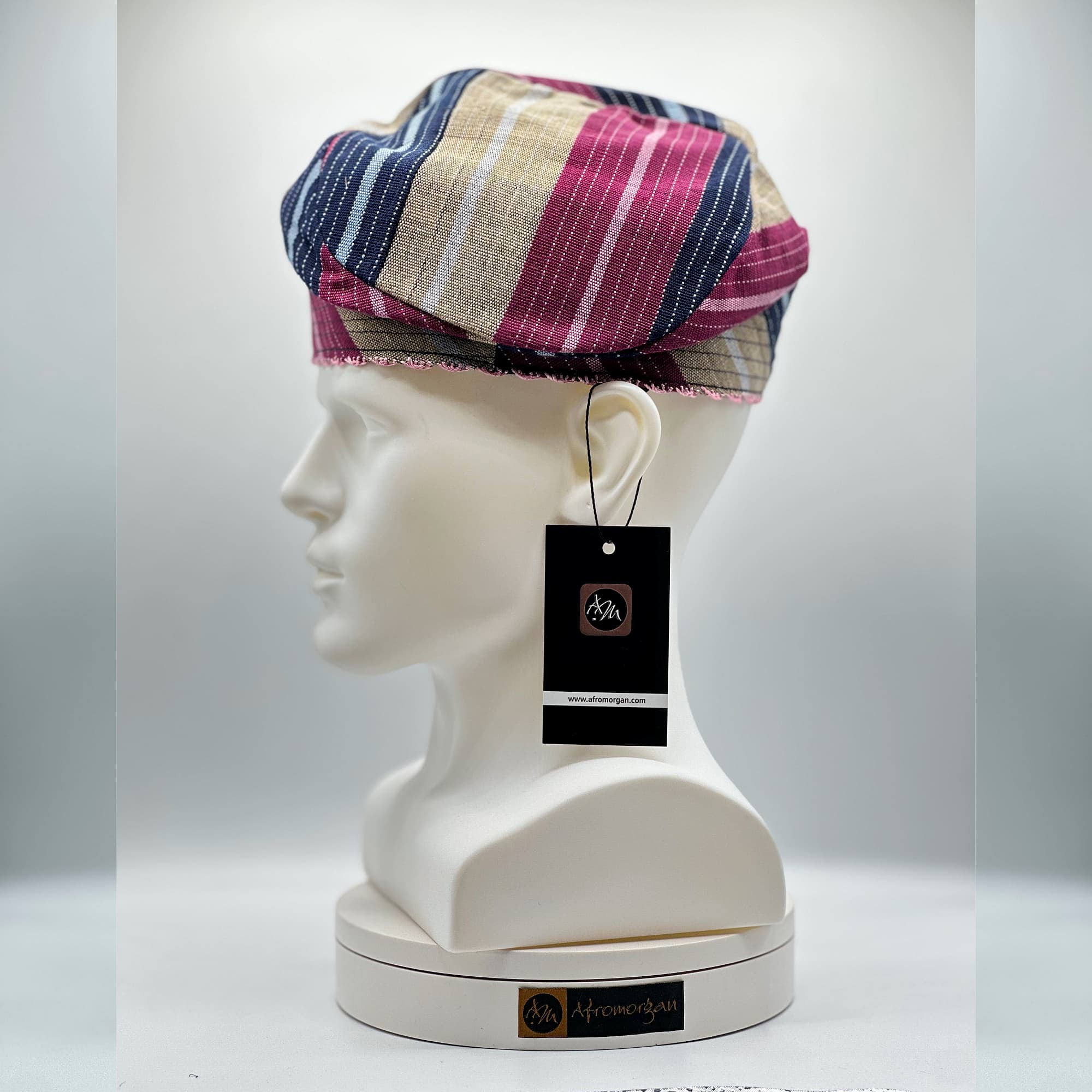 AJIDARA Knitted Yoruba Aso Oke Fila