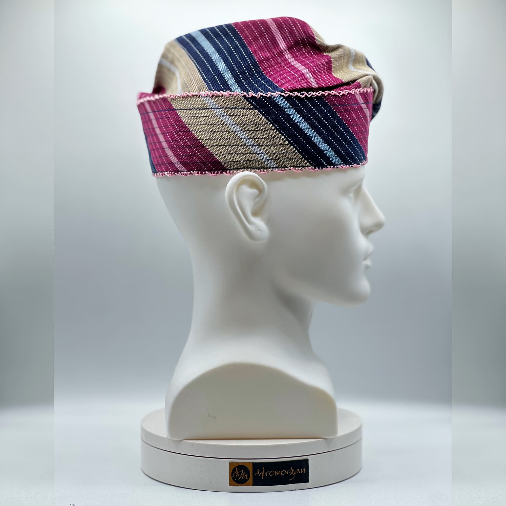 AJIDARA Knitted Yoruba Aso Oke Fila