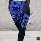 African Ankara Print Harem Pants: Men's Boho Aladdin Trousers