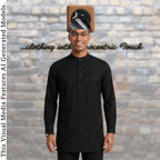 Rhinestone Embroidered Velvet Yoruba Cap