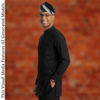 ALAYELUWA Rhinestone Embroidered Velvet Yoruba Cap