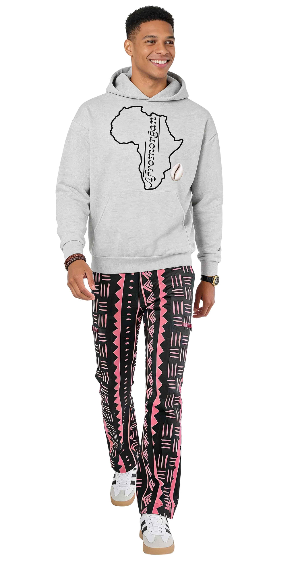 Afro Afrika Graphic Hoodie