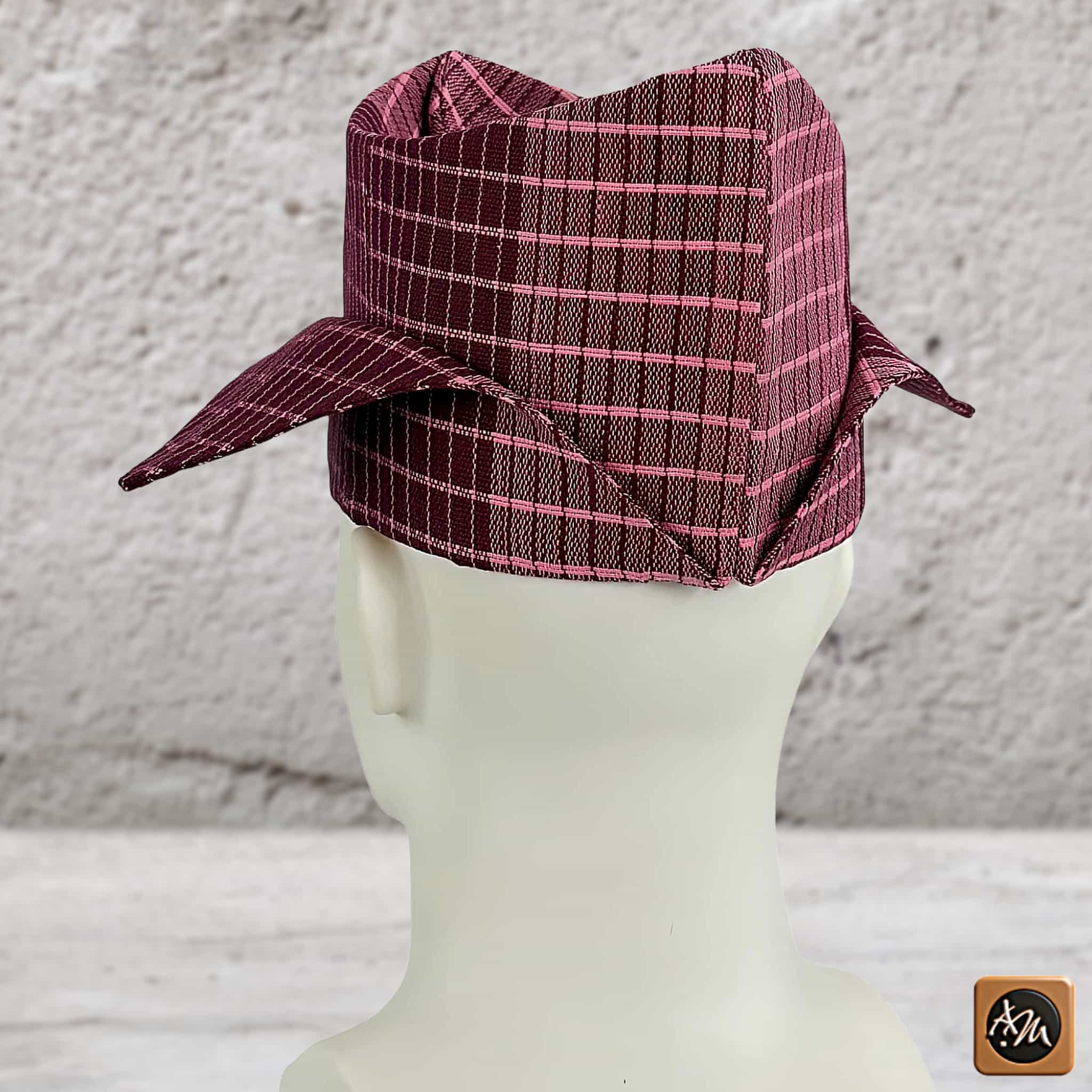Yoruba Abetiaja Cap: Aso Oke Fila, African Men's Traditional Hat