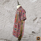 African Print Casual Short Sleeve Shirt