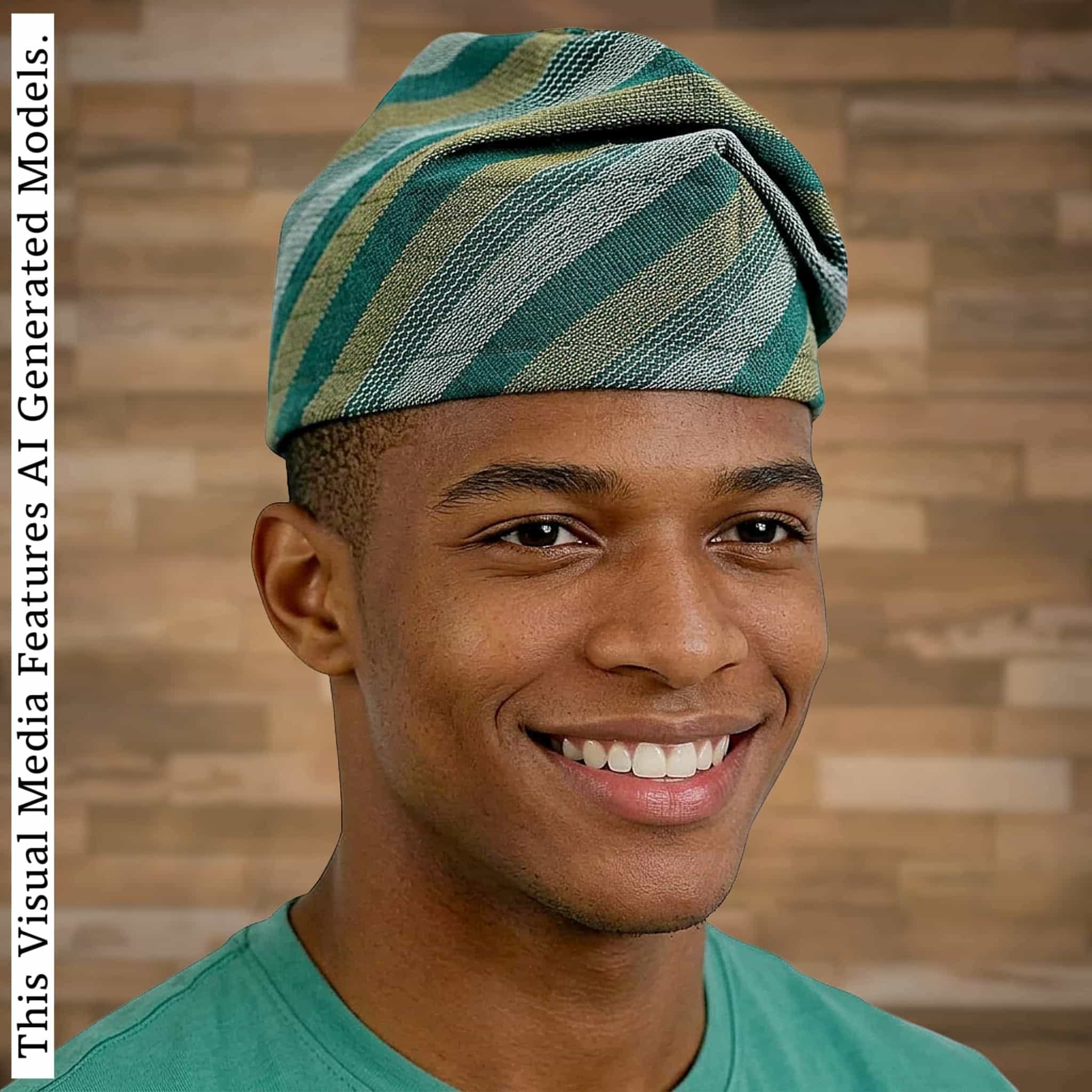 AYENI African Men's Traditional Gobi Cap