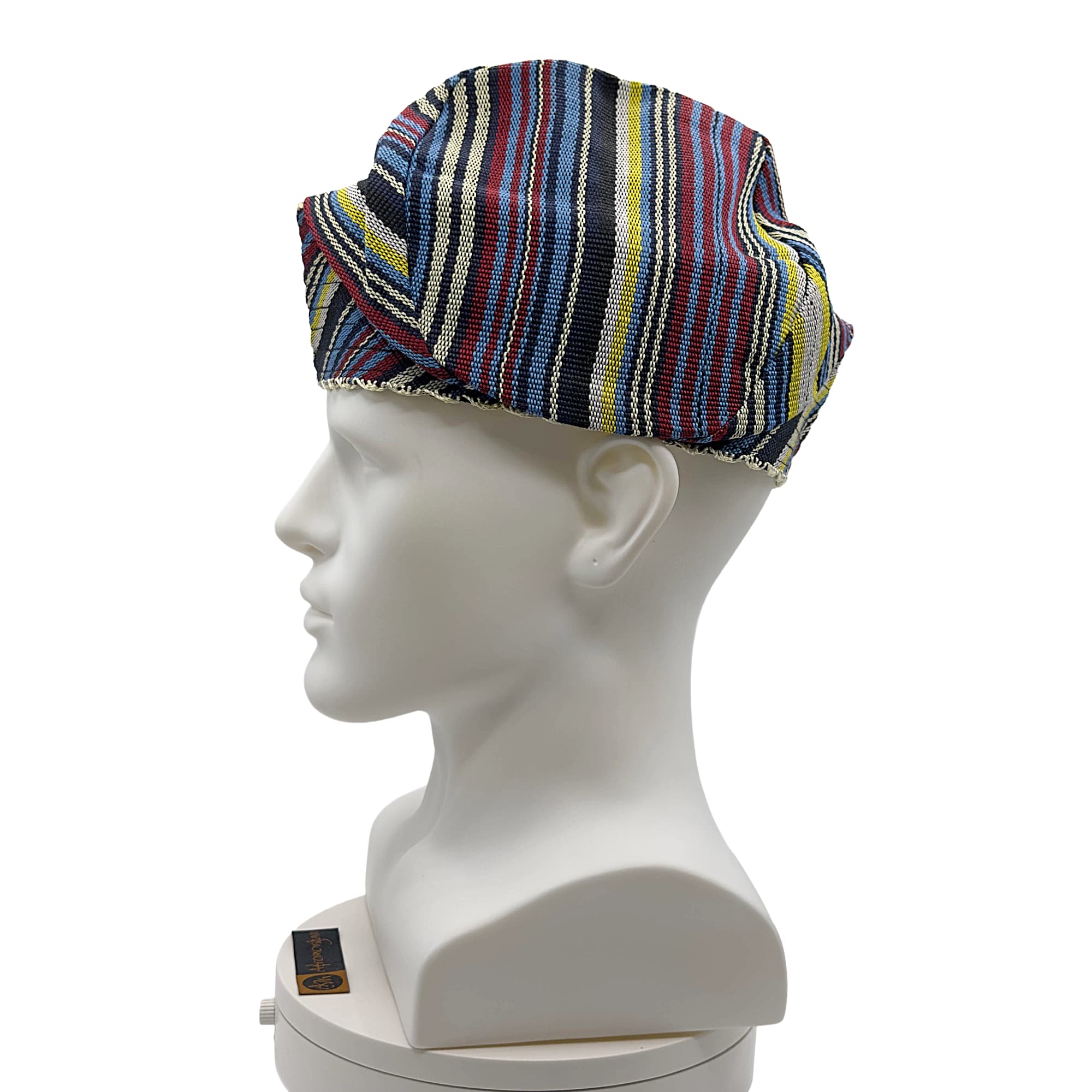 ADIGUN Knitted Yoruba Aso Oke Fila