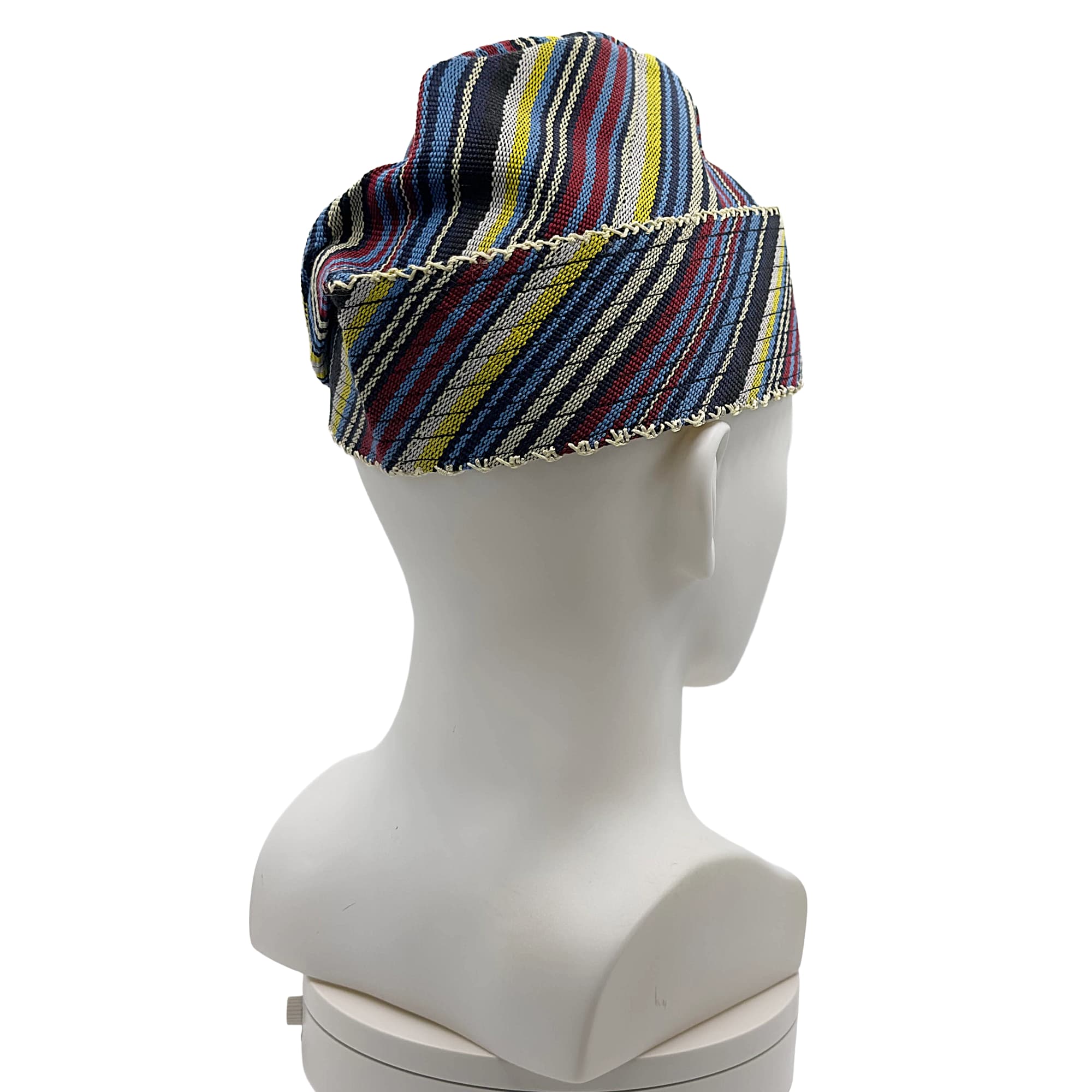 ADIGUN Knitted Yoruba Aso Oke Fila