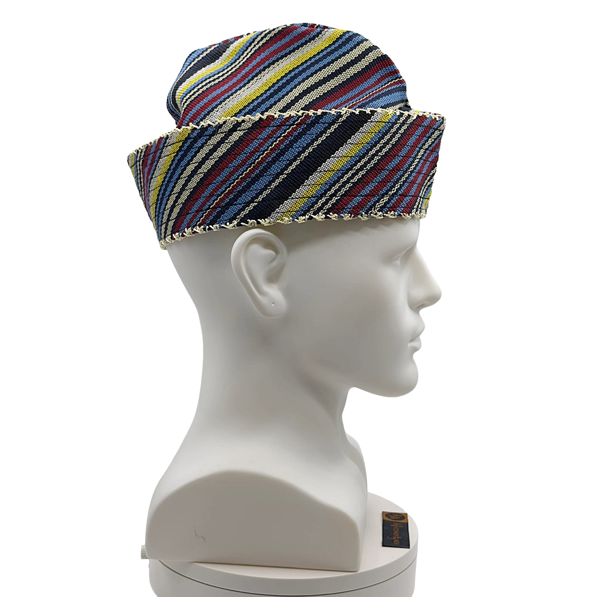 ADIGUN Knitted Yoruba Aso Oke Fila