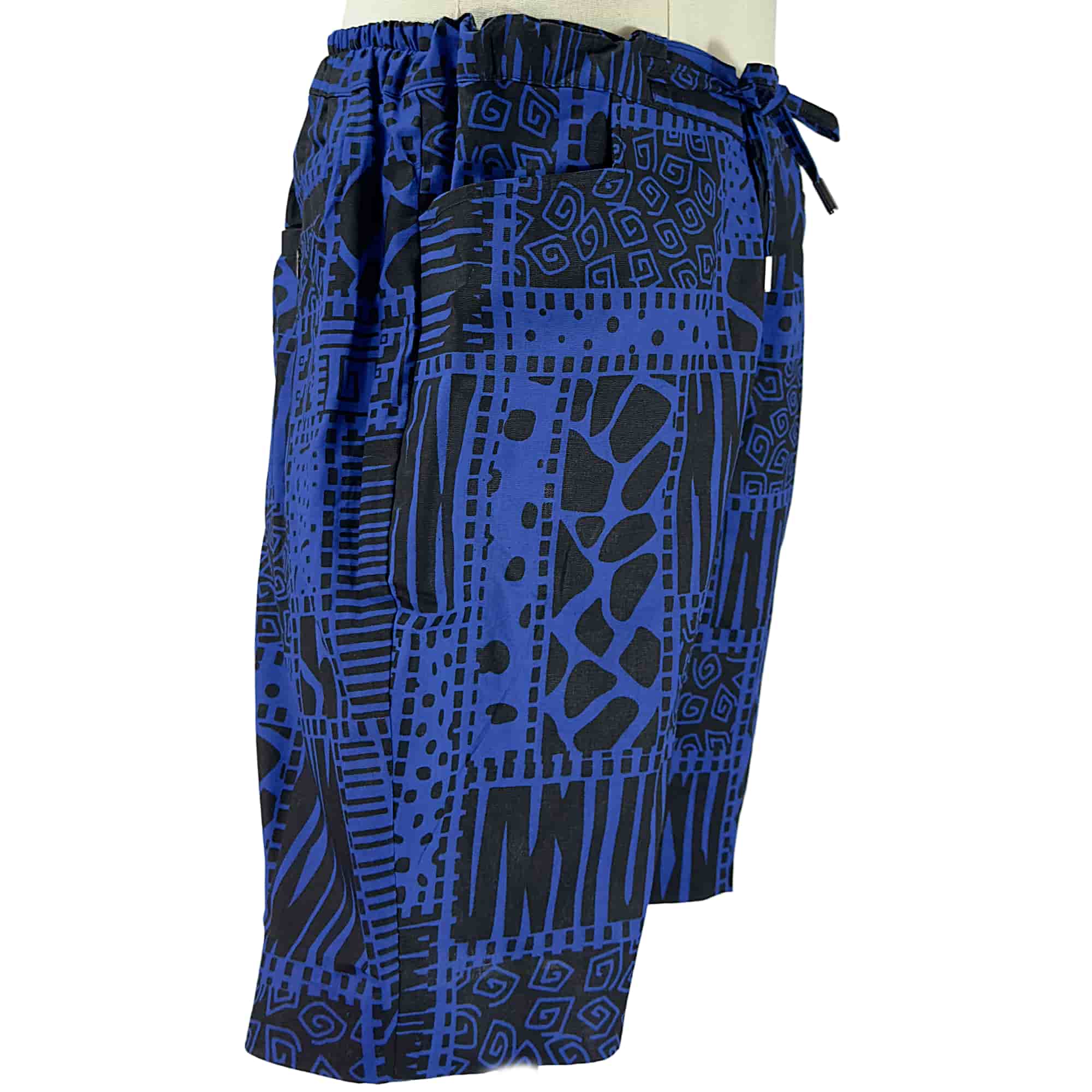 African Ankara Print Men's Shorts NVB