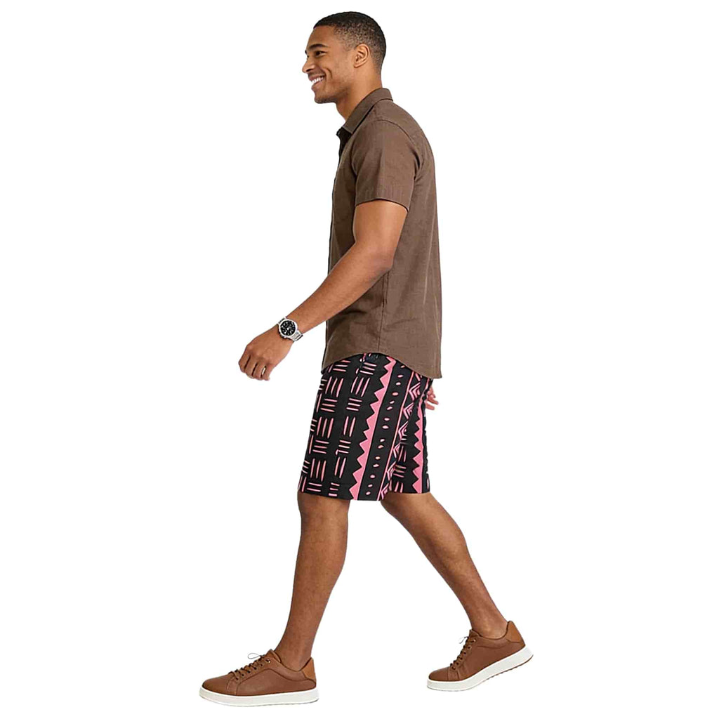 ADIO African Ankara Print Men's Shorts PK