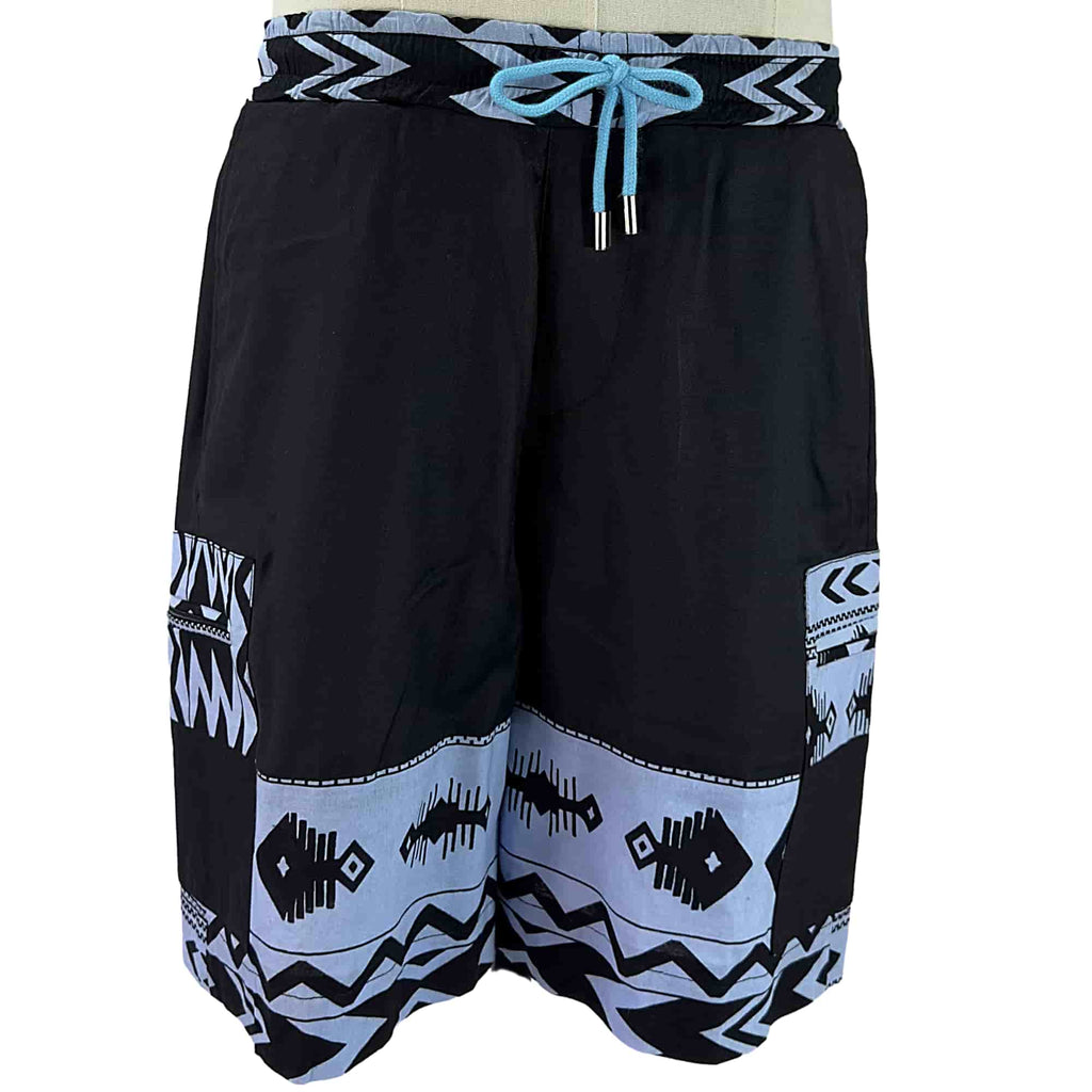 African Ankara Print Men's Shorts