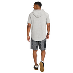 African Ankara Print Men's Shorts BLK
