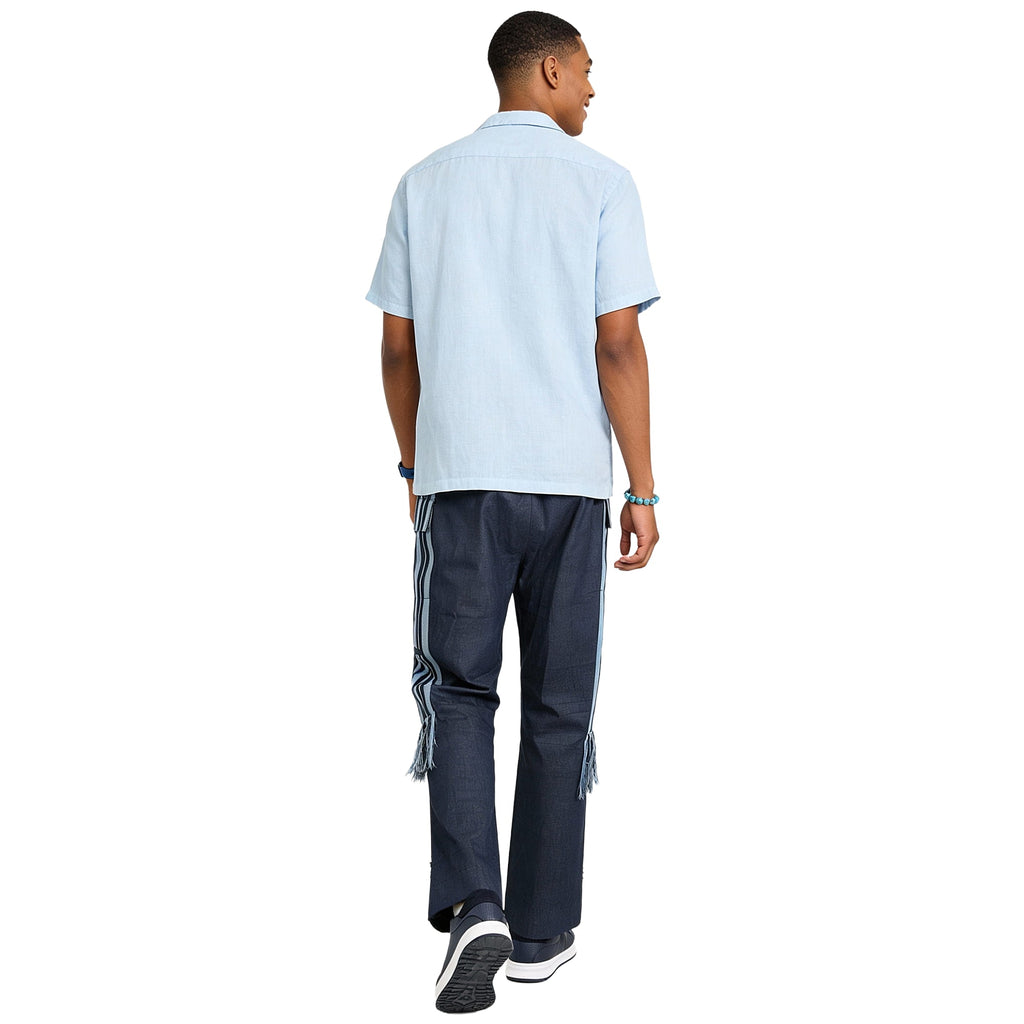 ARO African Denim Patchwork Trousers