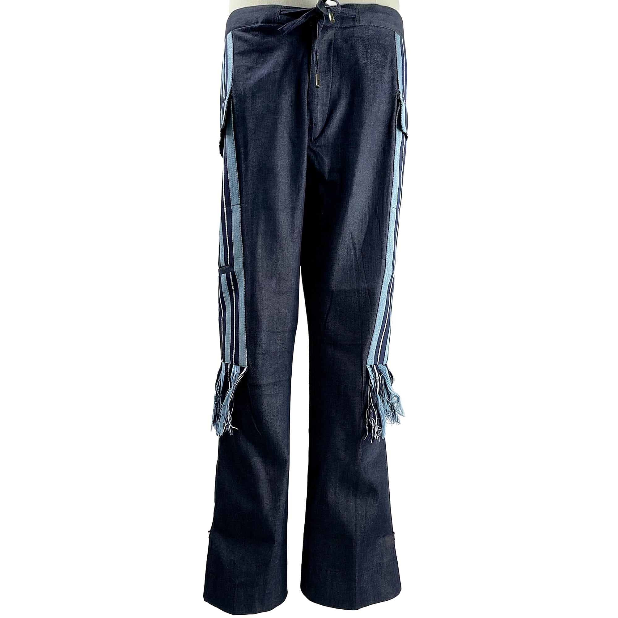 ARO African Denim Patchwork Trousers