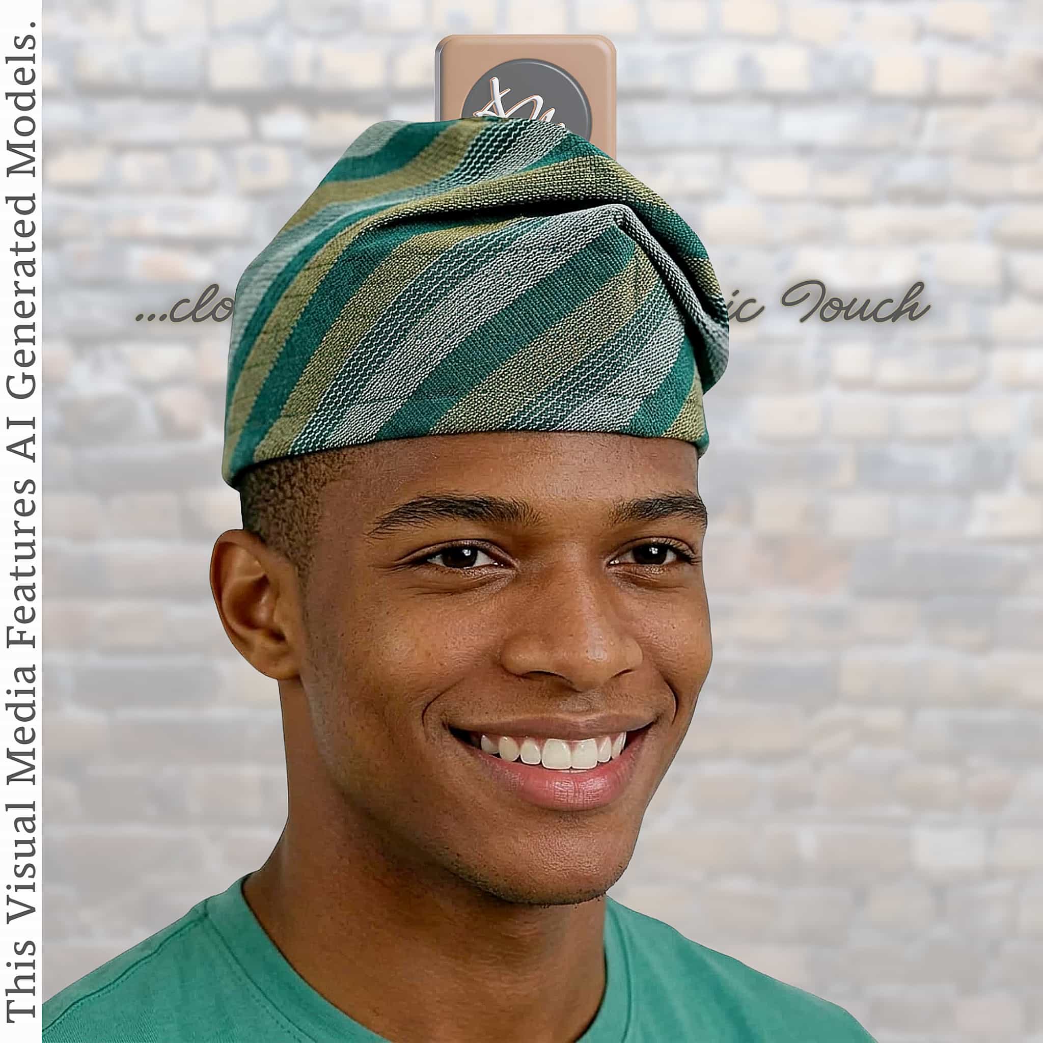 African Men's Traditional Gobi Cap