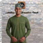 African Men's Traditional Gobi Cap