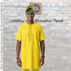 African Men's Traditional Gobi Cap
