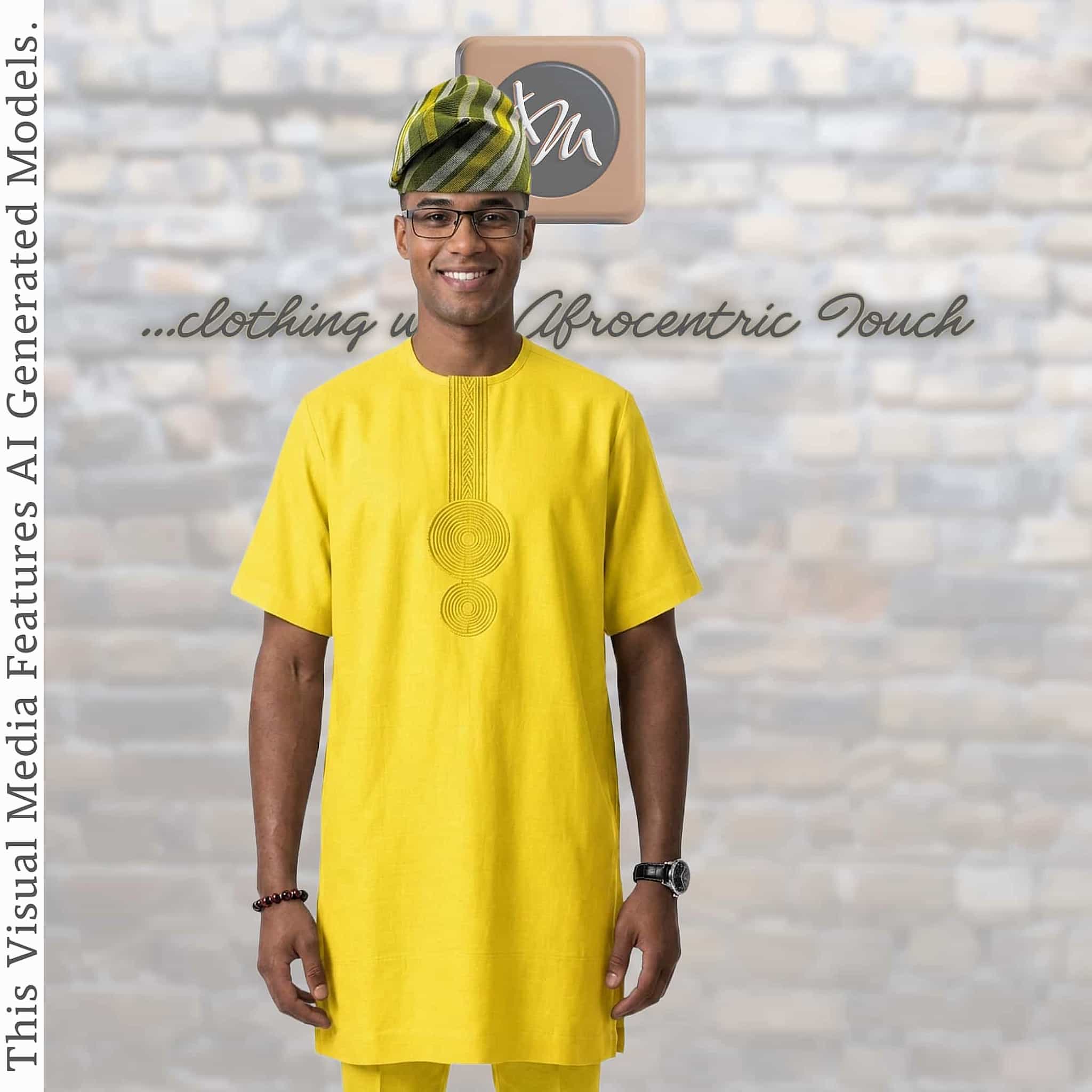 African Men's Traditional Gobi Cap