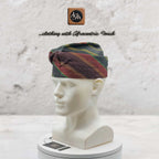 Yoruba Aso Oke Fila: African Men's Traditional Gobi Cap