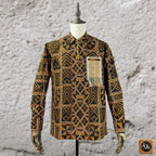 African Print Casual Long Sleeve Shirt