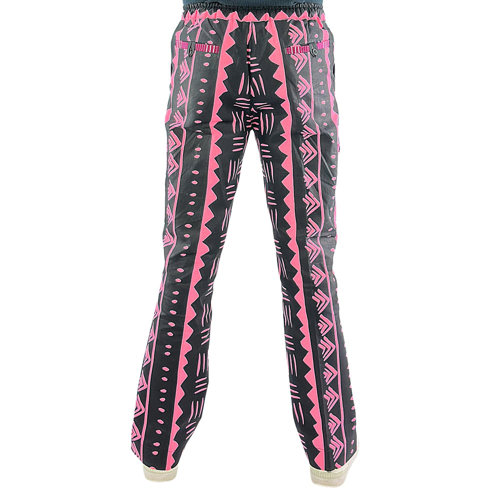 African Print Tribal Pants Pink