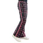 African Print Tribal Pants Pink