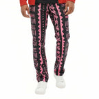 African Print Tribal Pants Pink