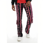 African Print Tribal Pants Pink2
