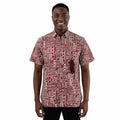 African Print Traditional Short Sleeve TopShirt