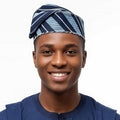 ALANI Knitted Yoruba ẸTU Aso Oke Fila