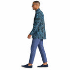 African Print Casual Long Sleeve Shirt