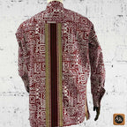 African Print Casual Long Sleeve Shirt