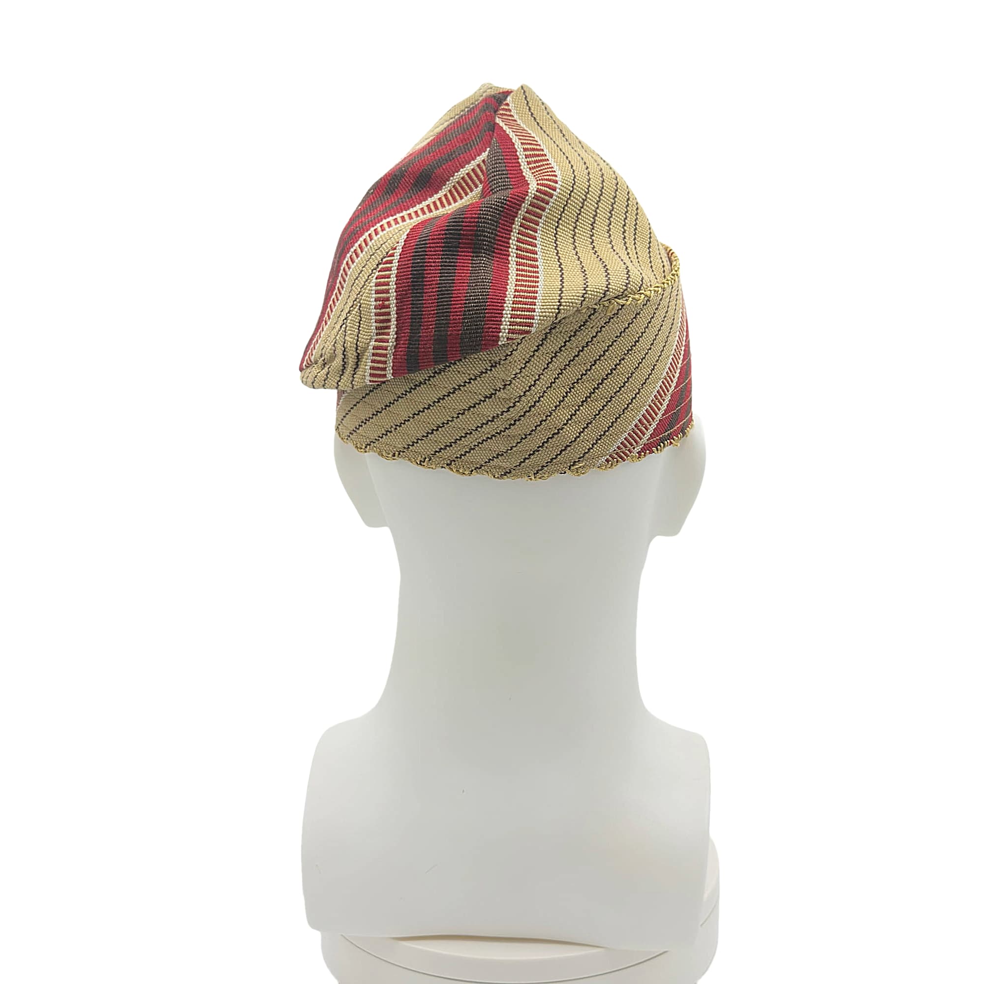 ARERE Knitted Yoruba Aso Oke Fila