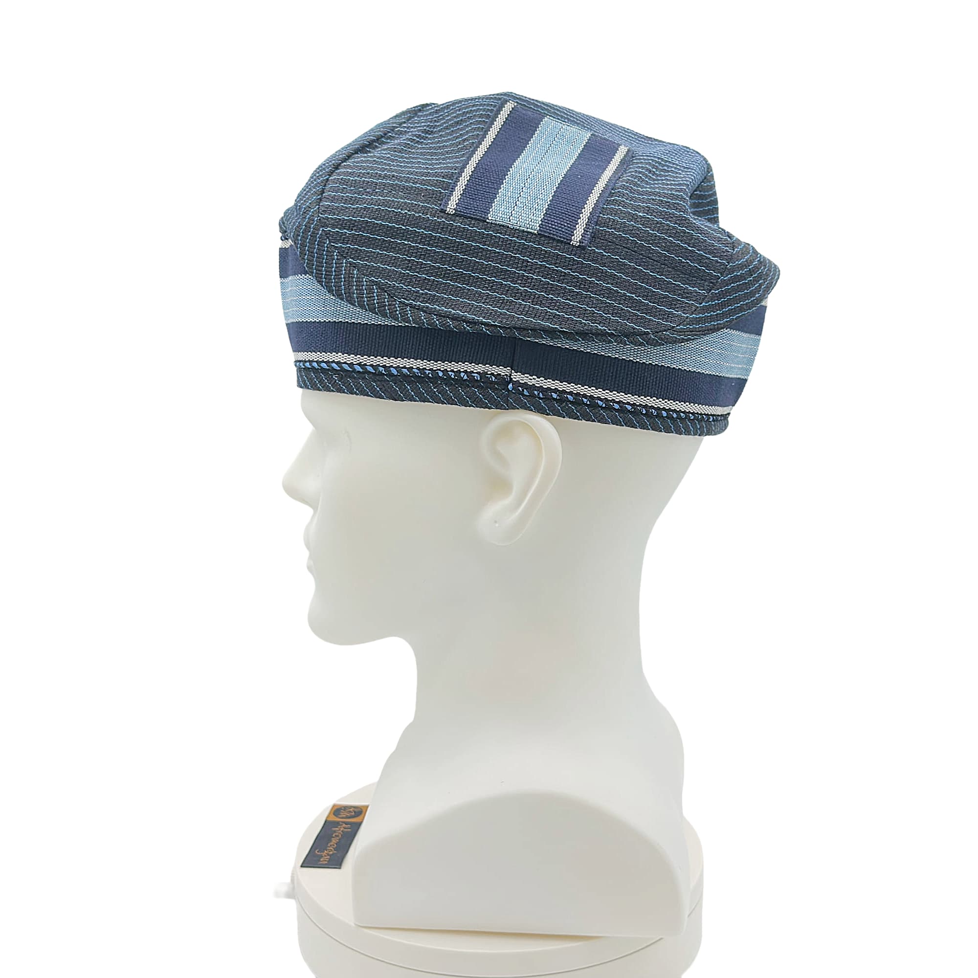 BLUESQ Yoruba Aso Oke Fila