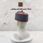 Yoruba Aso Oke Kufi Hat, Nigerian Men's Cotton Cap, Muslim Prayer Headwear