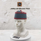 Yoruba Aso Oke Kufi Hat, Nigerian Men's Cotton Cap, Muslim Prayer Headwear