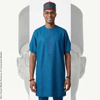 Yoruba Aso Oke Kufi Hat, Nigerian Men's Cotton Cap, Muslim Prayer Headwear
