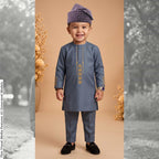 Father Son Matching Alhaji Kaftan Set, African Family Combo, Special Occasion Outfit